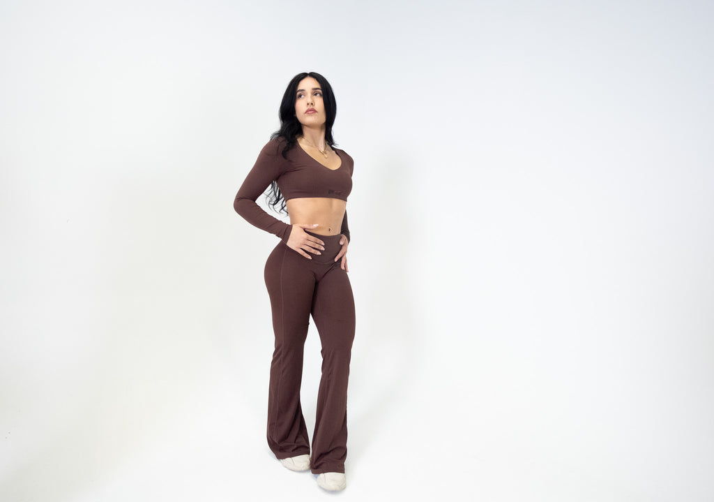 AURA LONG SLEEVE CROP
