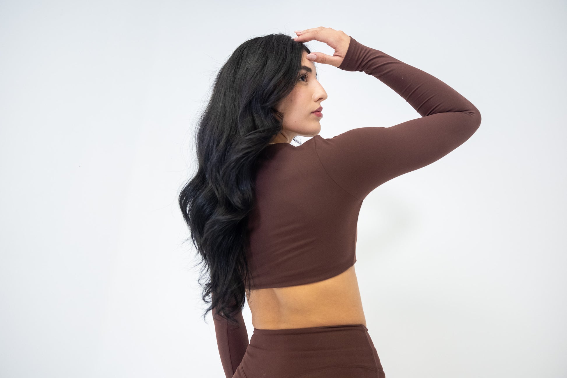 AURA LONG SLEEVE CROP