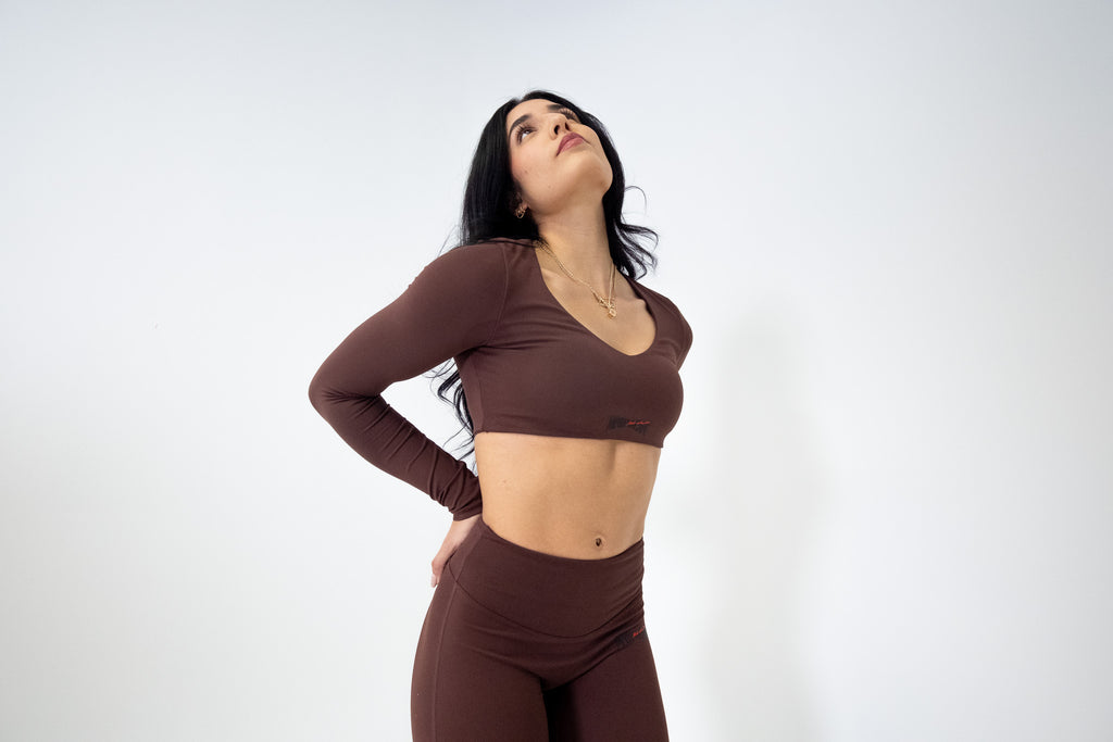 AURA LONG SLEEVE CROP