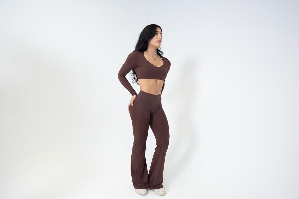 AURA LONG SLEEVE CROP